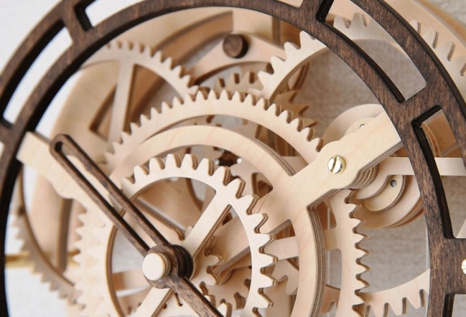 木時計工房 木製歯車の機械式時計